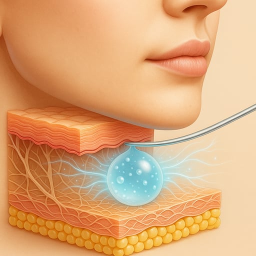 We perform this treatment using a micro-cannula technique, which allows us to place the product gently and precisely beneath the skin. This approach significantly improves comfort during treatment and helps to reduce the risk of bruising, although, as with any injectable procedure, bruising can never be completely guaranteed.

The cannula technique also supports smooth, even distribution of the product, enhancing tightening, skin repair, and overall texture. The result is a beautifully refreshed neck that looks healthier, firmer, and more youthful — without harshness or over-treatment.